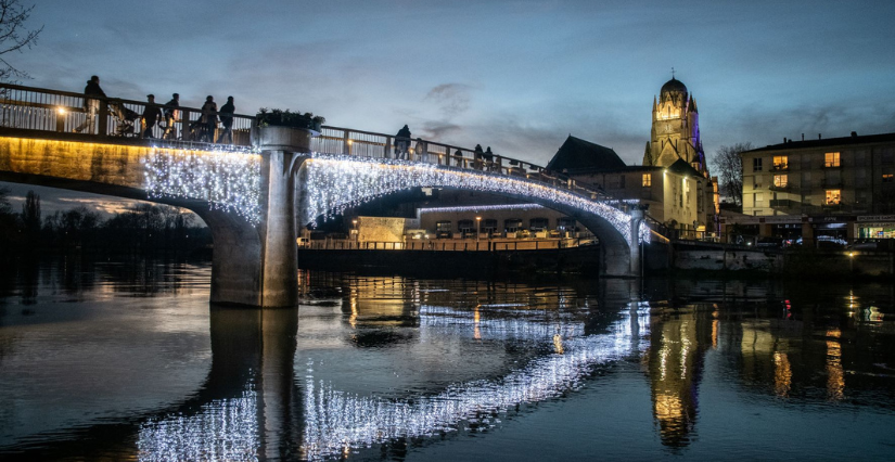 Les illuminations de Noël à La Rochelle, Saintes, Angoulême et partout en Charentes