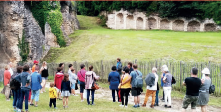 "2000 ans d’histoire, de l’Antiquité à nos jours", visite de l'Amphithéâtre de Saintes