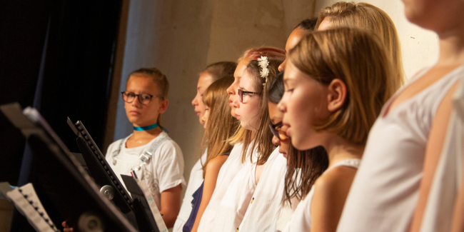 Concert de Choeurs d’Enfants et de Jeunes à l'Abbaye aux Dames, Saintes