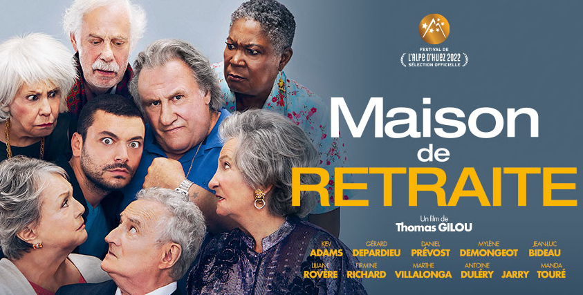Projection cinéma en plein air "Maison de retraite", les Estivales de Haute-Saintonge 2023 