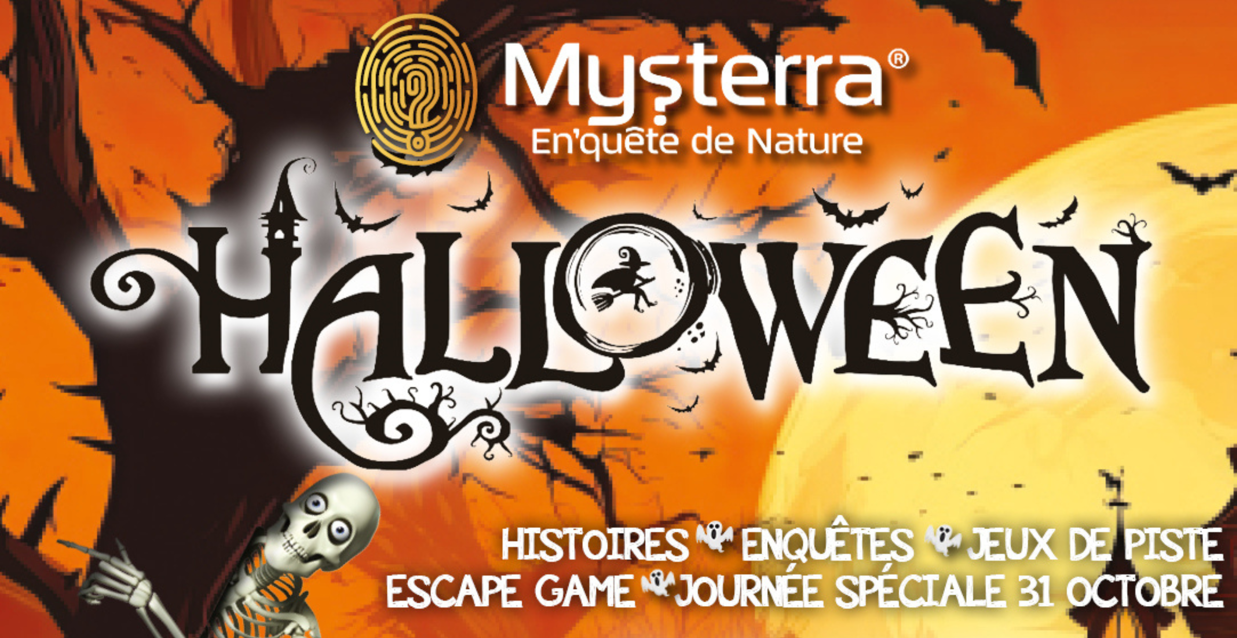 Affrontez les énigmes d'Halloween à Mysterra, le parc de Montendre, au sud de Jonzac