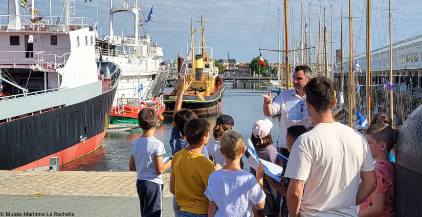 "Navires" une visite-atelier pour les petits dès 4 ans au Musée Maritime La Rochelle