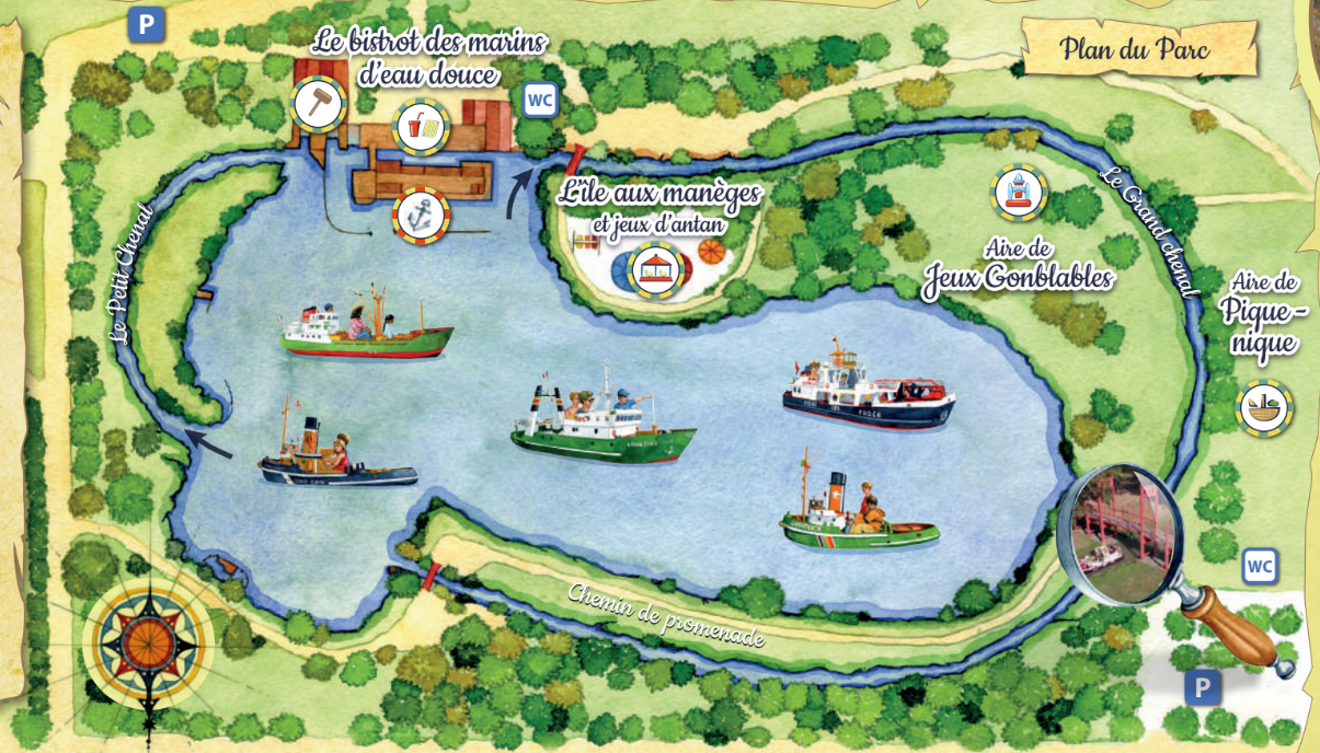 Le Port Miniature est ouvert tous les jours de l'été à Saint Savinien sur Charente