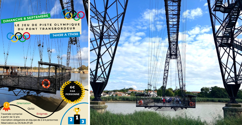 Participez au jeu de piste Olympique du Pont Transbordeur, à Rochefort !